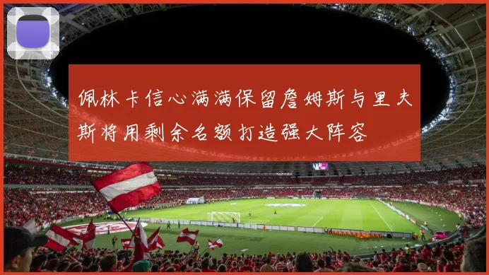 佩林卡信心满满保留詹姆斯与里夫斯将用剩余名额打造强大阵容